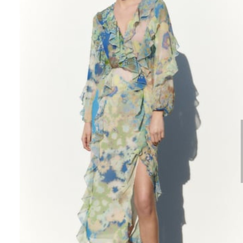 Zara new dress with tages size large